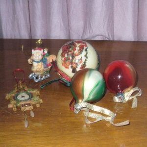 Vintage Christmas ornaments (#EV797)
